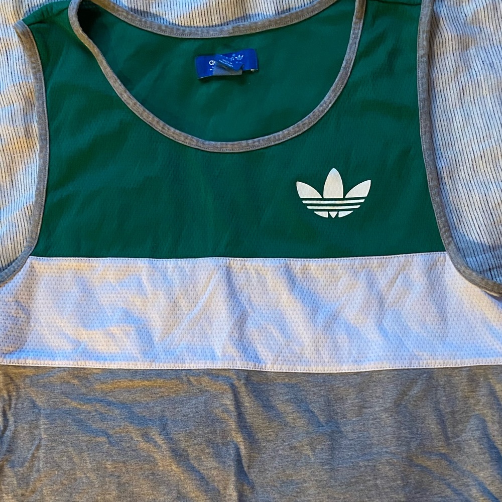 Adidas trefoil tank top